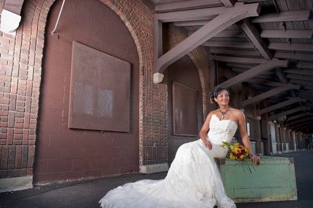 Bride's photo