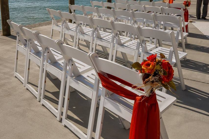 Poolside Ceremony