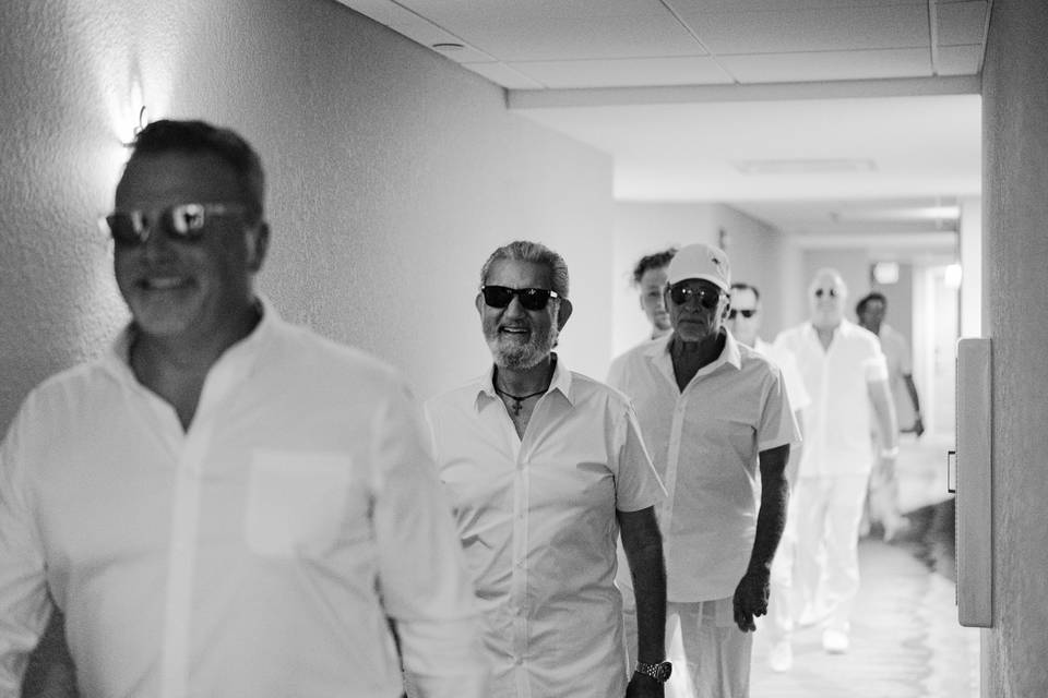 Groomsmen Walk