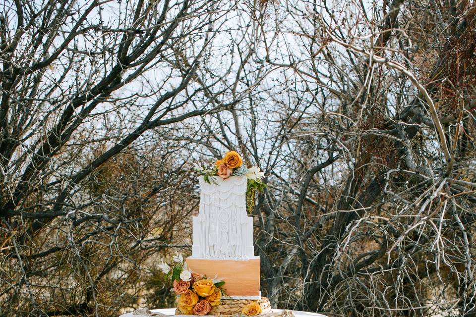 Desert boho table