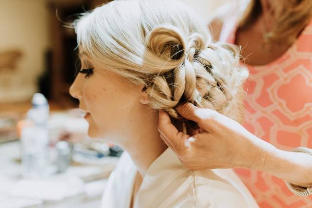 Blonde ringlets