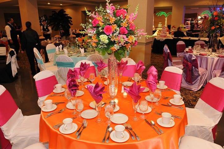 Linens and Chair Covers