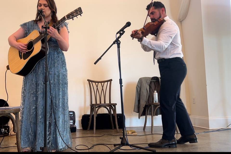 Greg & Taylor playing together