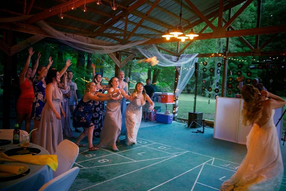 Fun Bouquet Toss