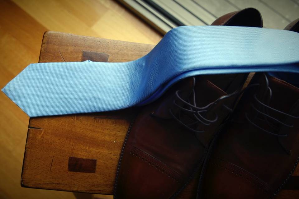 Loafers & Tie