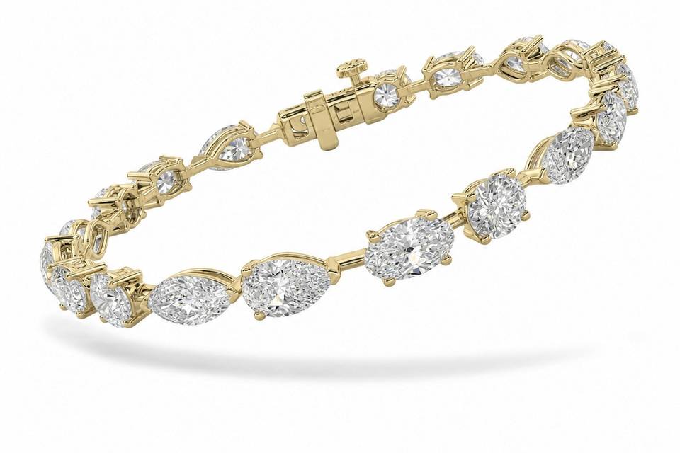 Multishape Tennis Bracelet