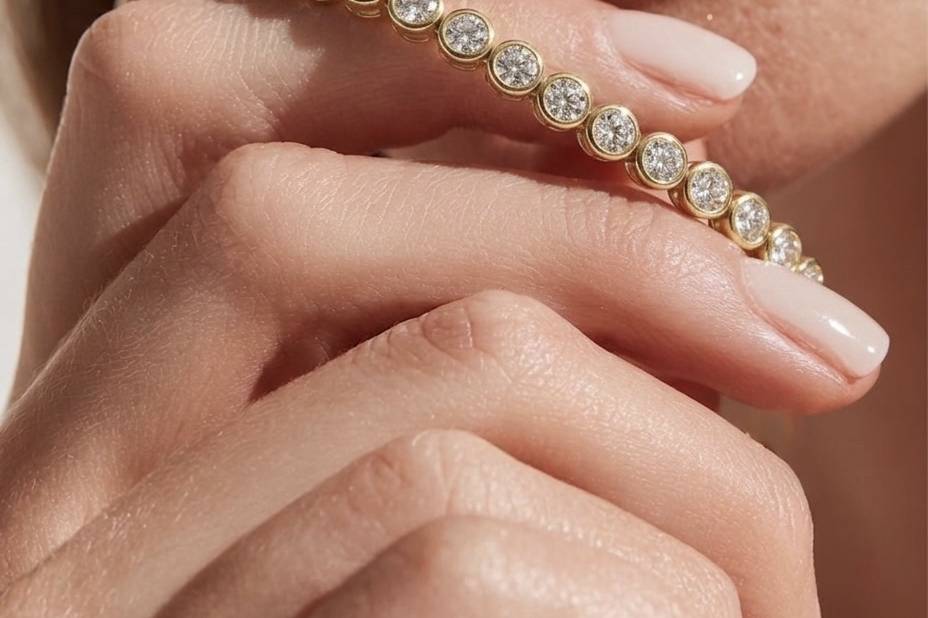 Round Tennis Bracelet