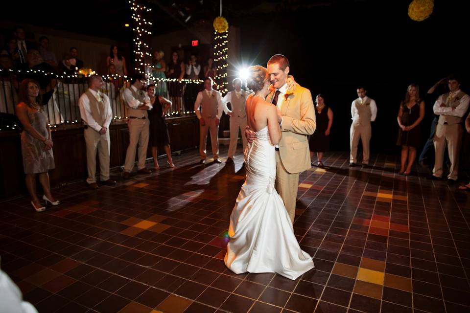 Dancing with the bride