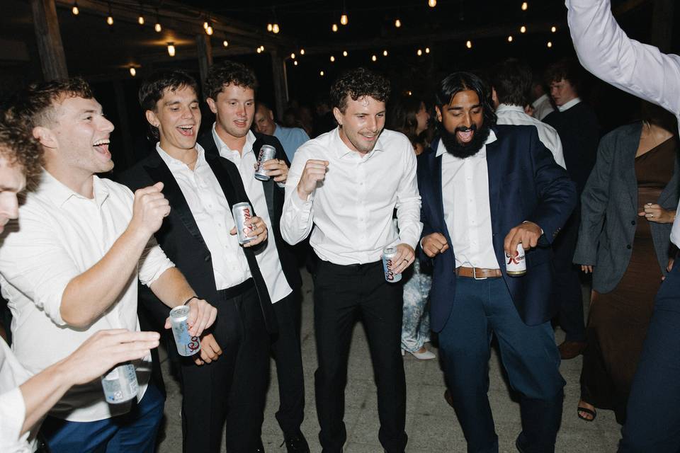 Lively dance floor guaranteed.