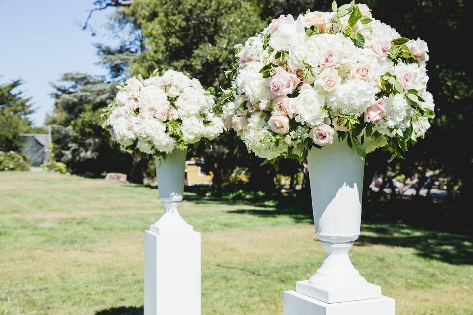 Ceremony florals