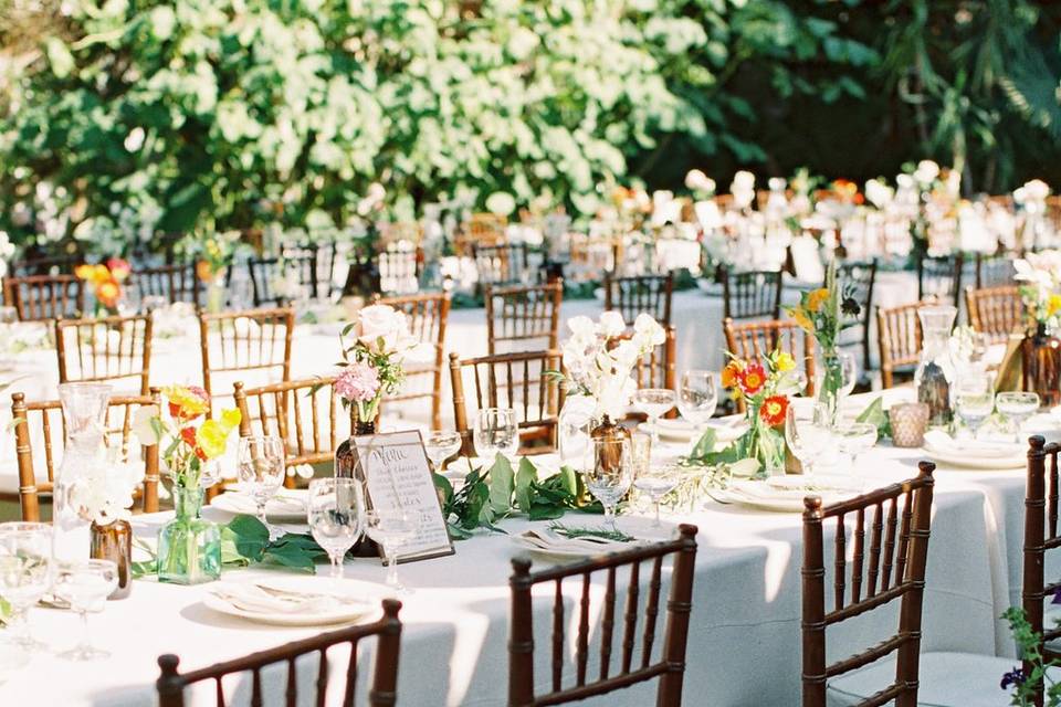 Long table setup