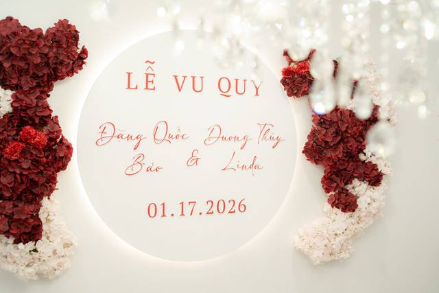 DIY tea ceremony wall