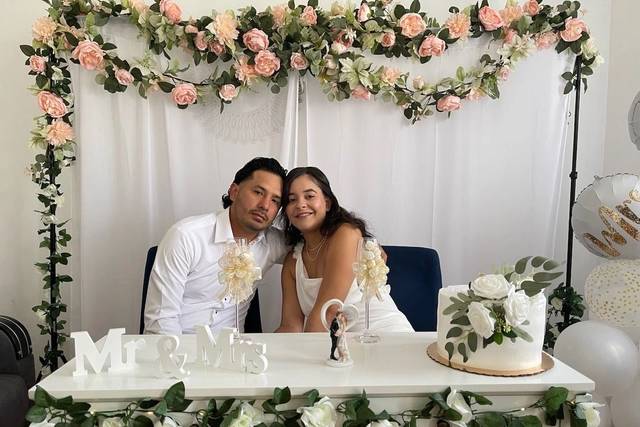 Just married