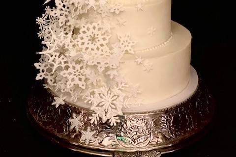 Winter Wedding Cake