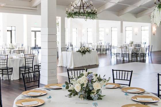 Indoor reception space