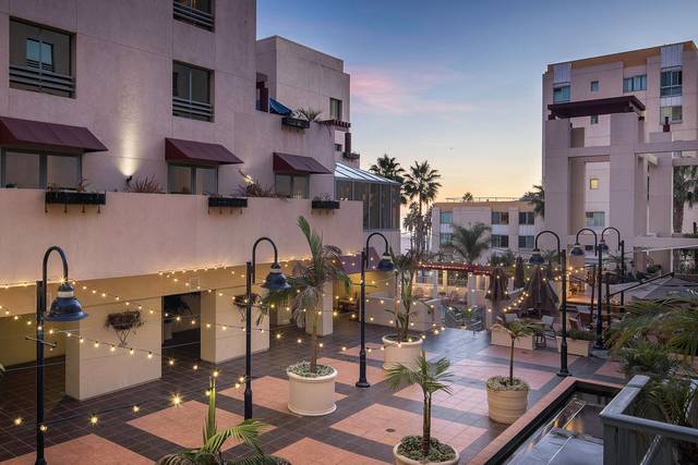 Courtyard - evening