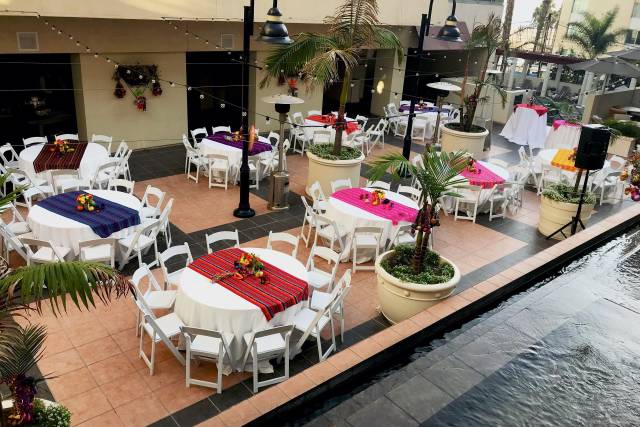 Courtyard - reception