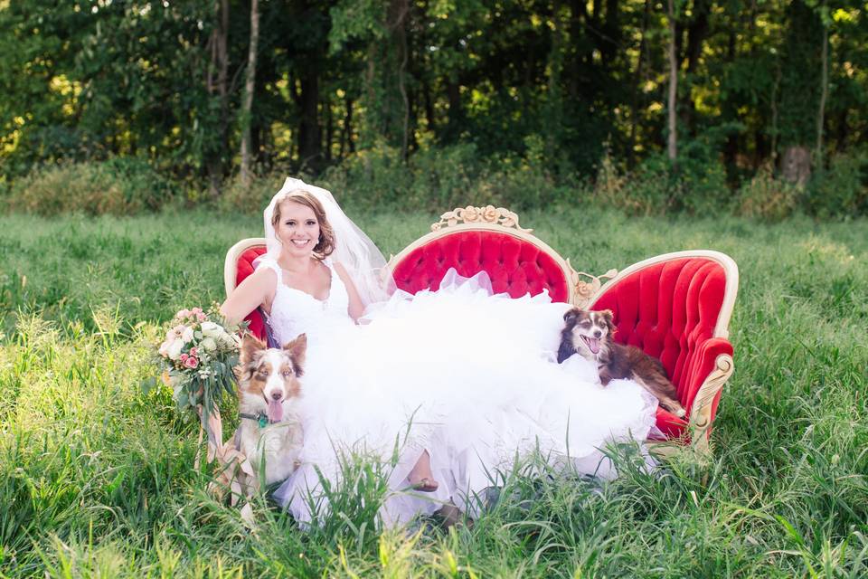 Bridal portrait