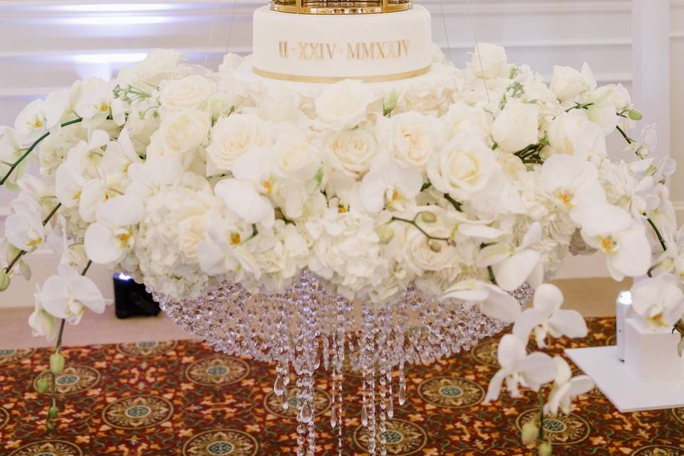 Floating Cake Flowers