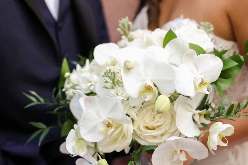 Rose and Orchid Bouquet