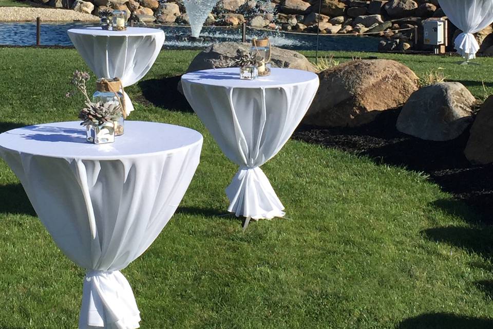 Outdoor reception