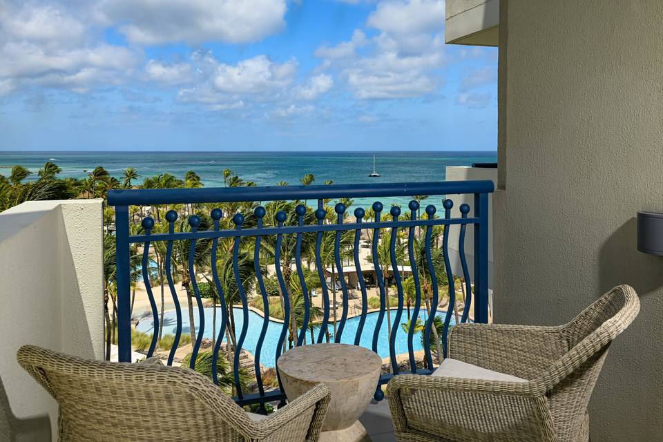 Room View at Hilton Aruba