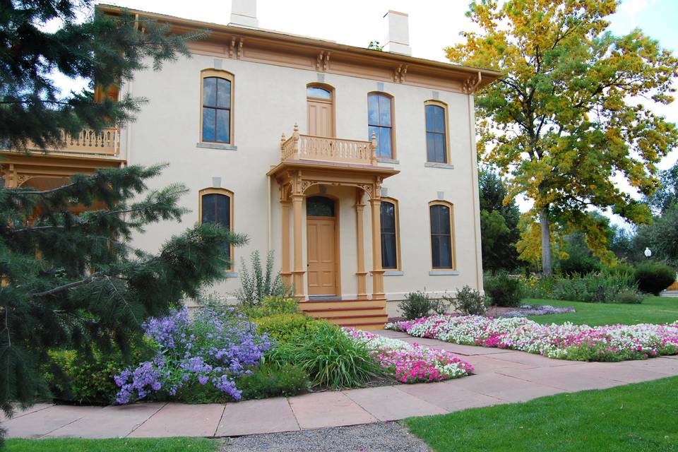 East side view of the Estate