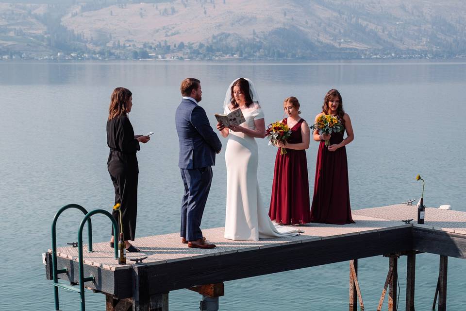Lake Chelan Ceremony