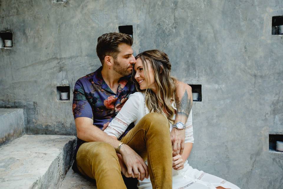 Tulum engagement photography