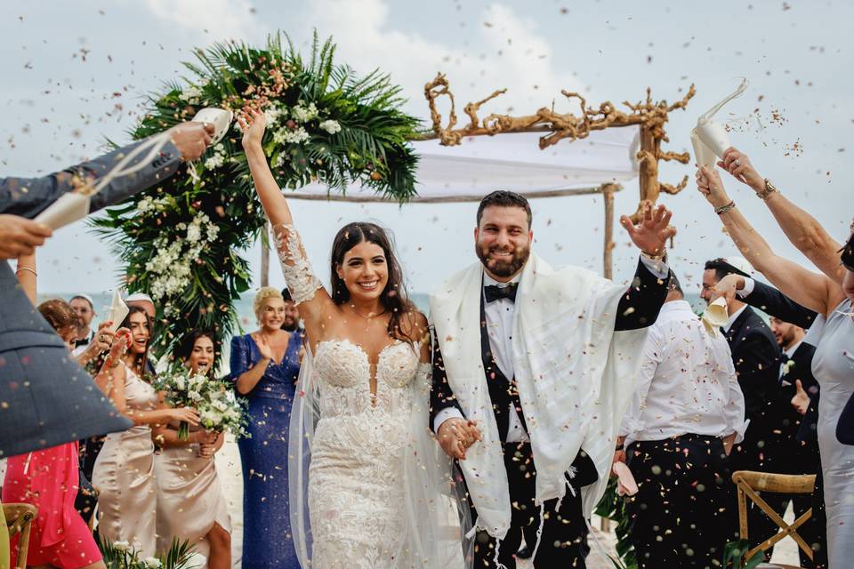 Riviera Maya wedding ceremony