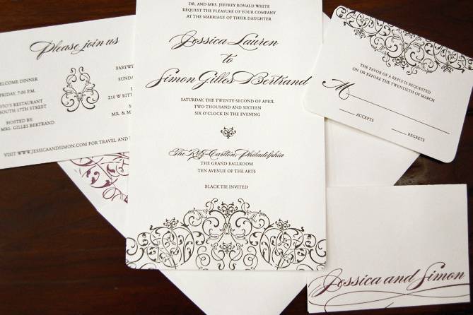 The Pink Tulip Invitations & Stationery