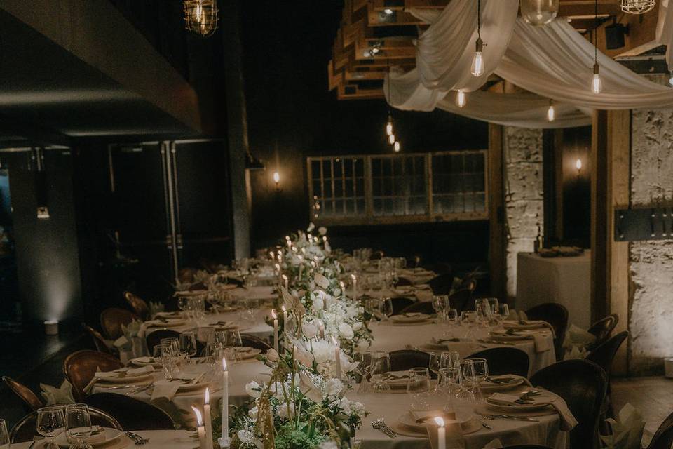 Serpentine Table