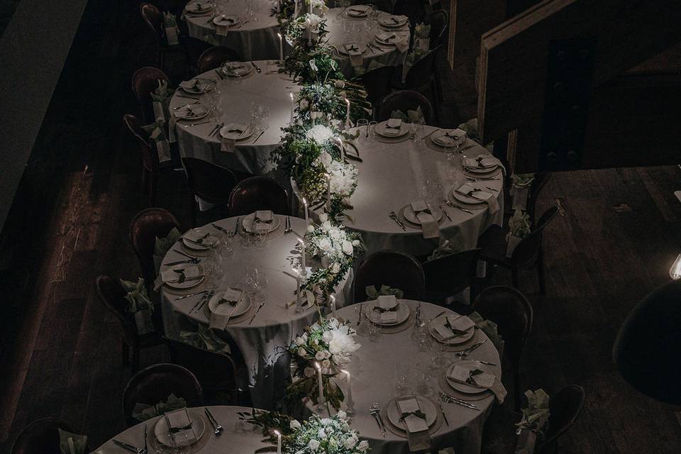 Serpentine Table