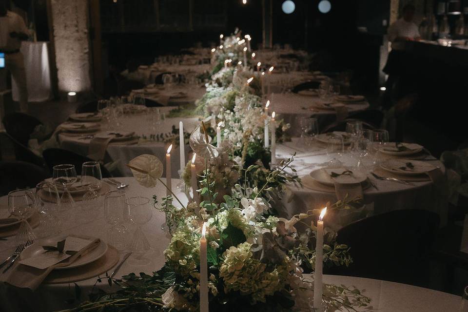 Serpentine Table