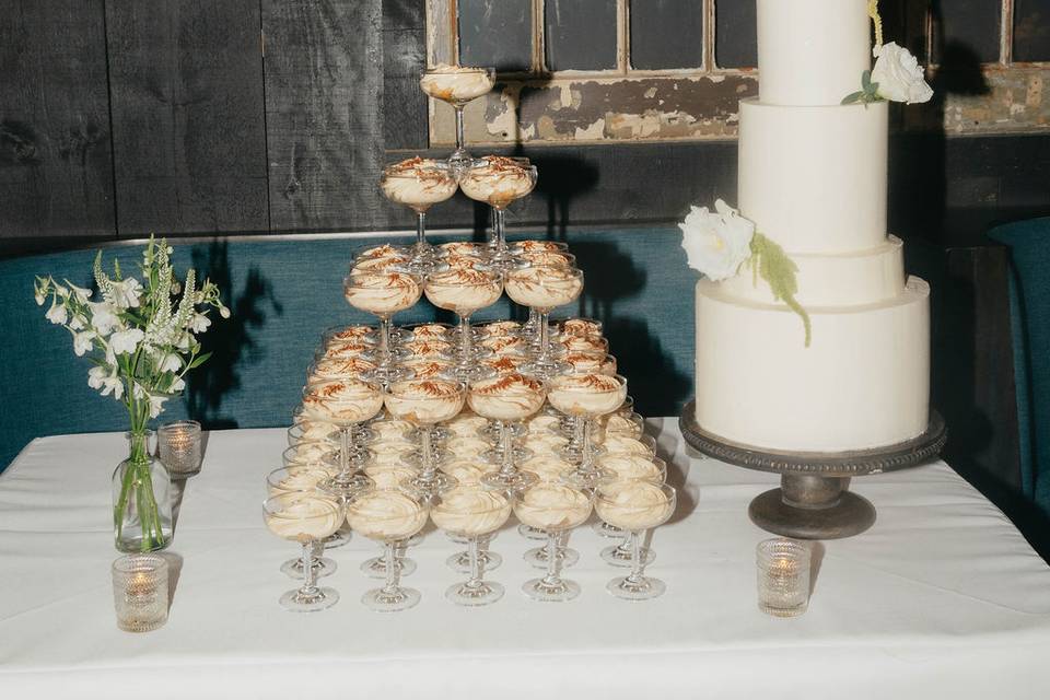Tiramisu tower