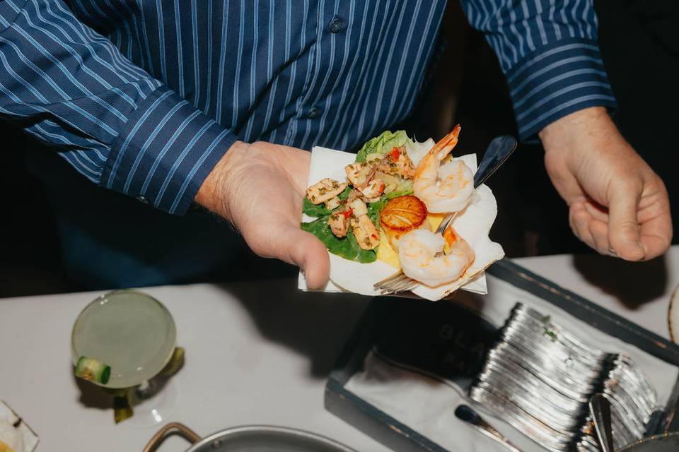 Seafood station
