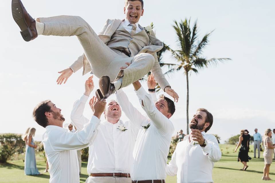 Groom fun