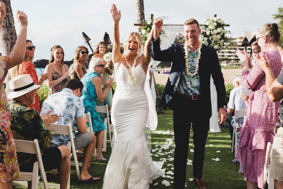 Just married