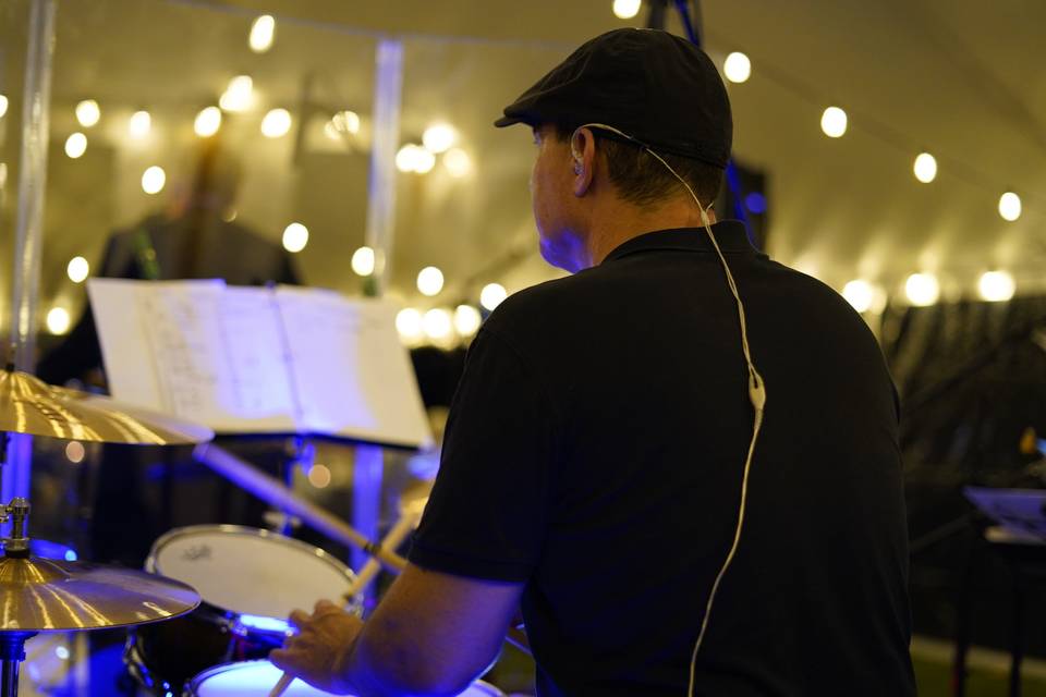 Rich on drums
