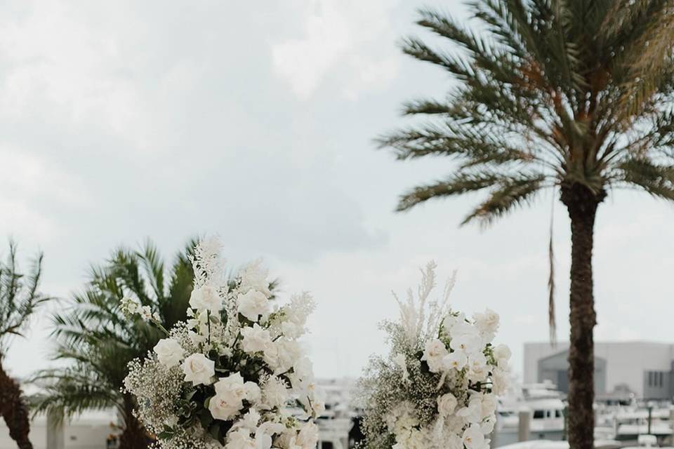 Ceremony florals