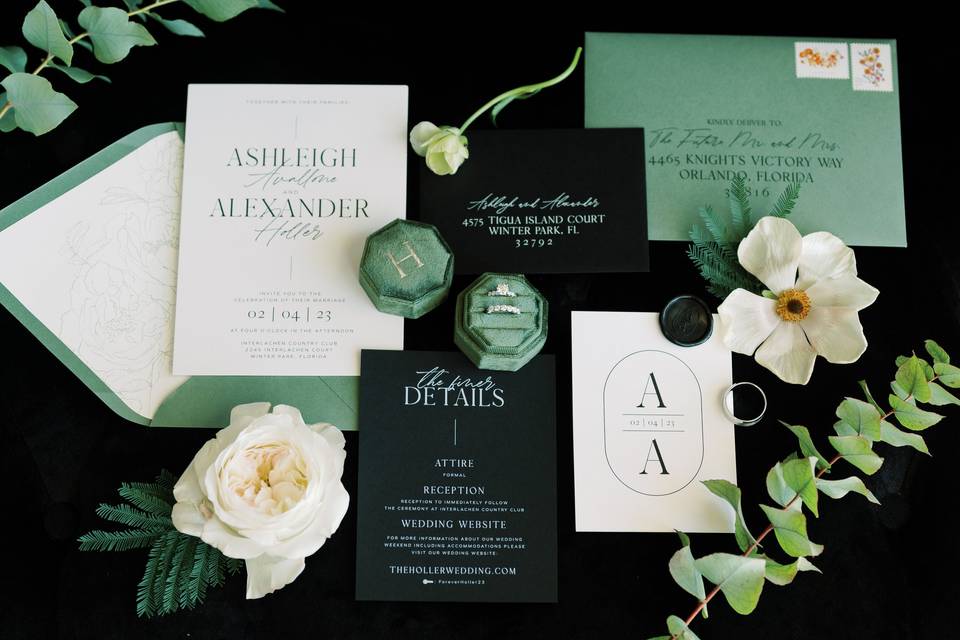 Bridal Invitation Suite