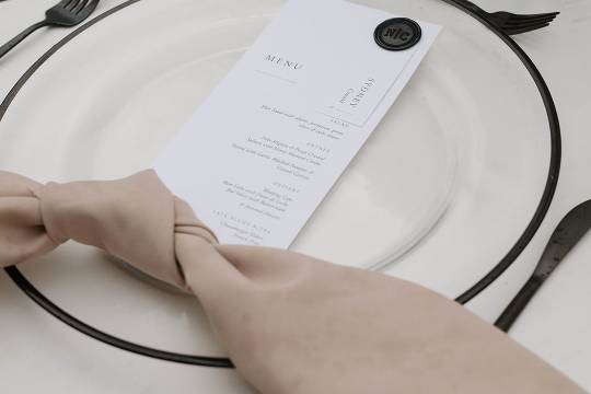 Chargers and Menus