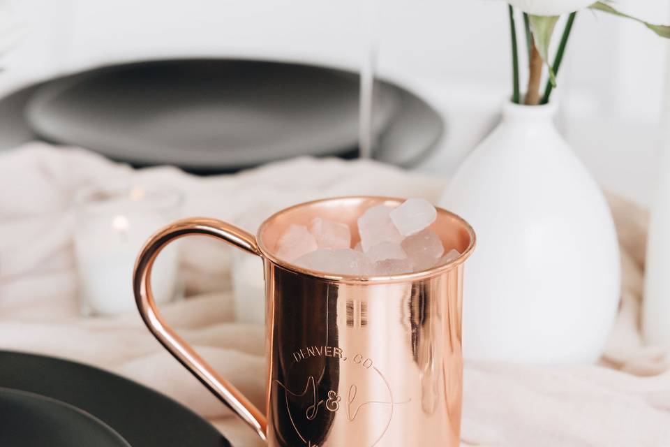 Custom Engraved Copper Mugs for Special Occasions