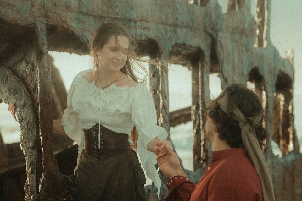 Pirates of caribbean Couple