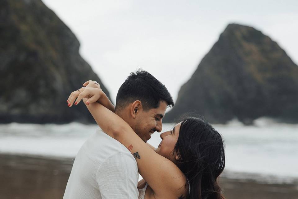 Oregon Coast Engagement