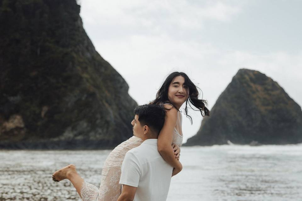 Oregon Coast Engagement