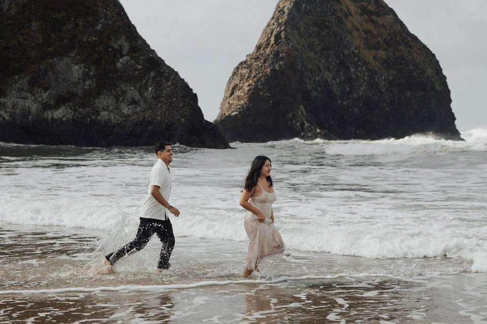 Oregon Coast Engagement