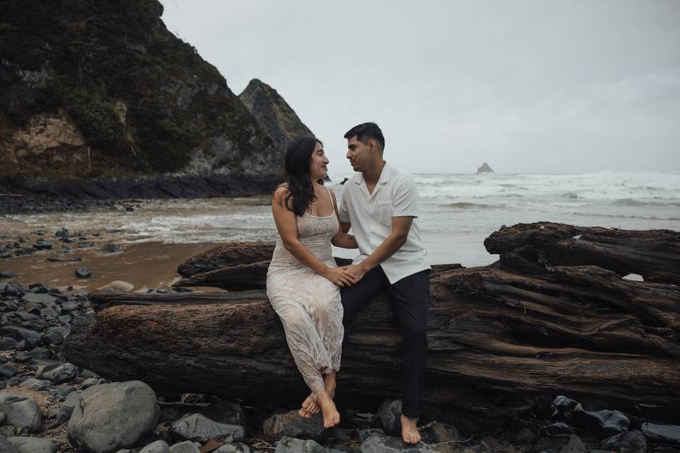 Oregon Coast Engagement