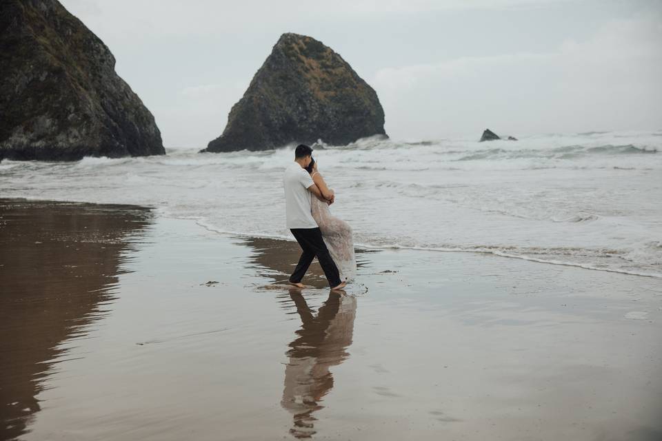 Oregon Coast Engagement