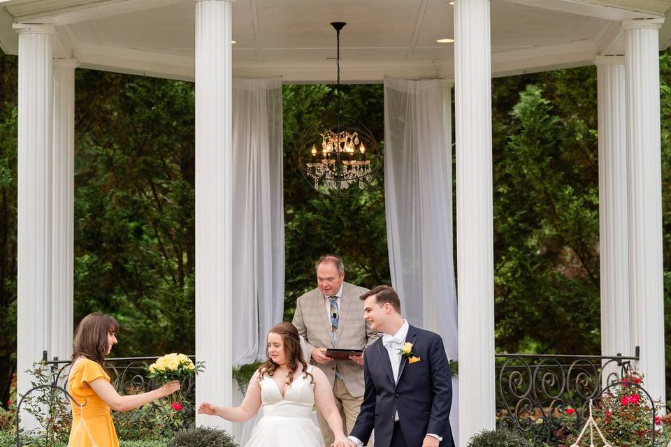 Garden wedding